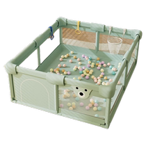 Baby fence guardrail childrens above ground indoor home safety toddler fence baby climbing mat crawling pull ring