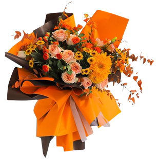 欧雅纸鲜花花束包装纸花艺花束双面双色包花纸材料手工包花店资材