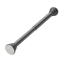 No punching telescopic clothes drying rod curtain rod balcony hanging clothes hanger bathroom shower curtain rod wardrobe bathroom door curtain