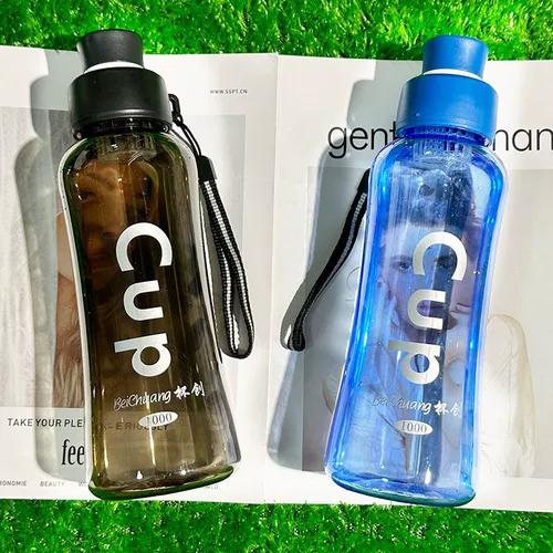 Пластиковая вместительная и большая чайная чашка, чайник для спортзала, портативный чай, защита при падении