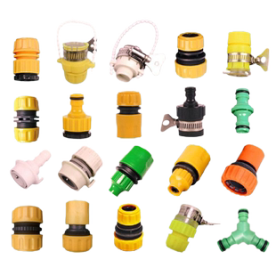 塑料快速接头洗车配件4分6分多功能软管通水接洗车水枪水管奶嘴接