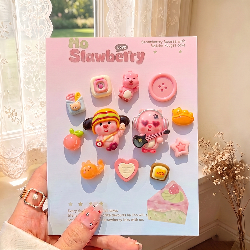 Popular High-End Creative Cute Accessories, DIY Shoe Accessories, Cartoon 3D Shoe Buckles, Detachable Shoe Decorations