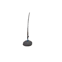Single badminton training device indoor and outdoor children and adults training device for one person to play elastic roundabout luminous