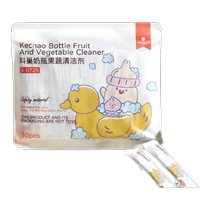 Kechao Baby Bottle Cleaner Portable Baby Bottle Washer Baby Travel Pack Fruit and Vegetable Disposable Cleaner