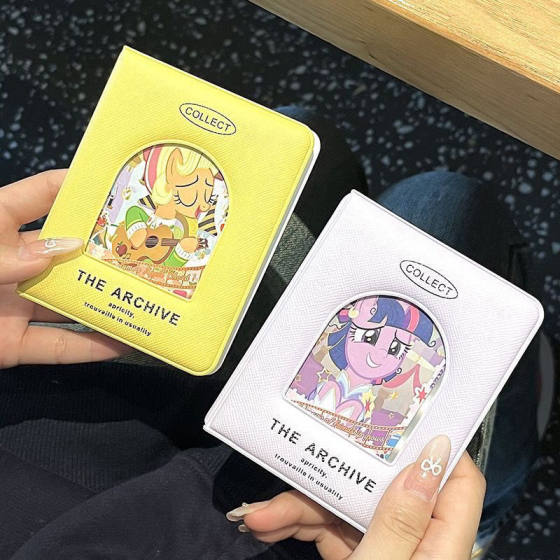 小马宝莉卡册追星小卡收纳册可爱高颜值相册一宫格迷你3寸拍立得便宜