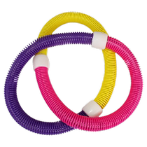 Multifunctional spring hula hoop slim waist plastic hula hoop adult fitness equipment childrens soft hula hoop