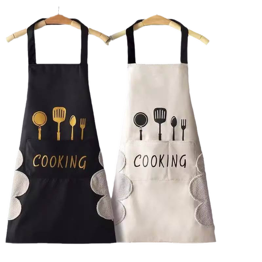 Waterproof and oil-proof halterneck apron | Over 92,000 additional purchases