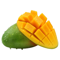 Authentic Panzhihua Kate Big Sweet Mango 10 pounds of fresh fruit in season whole box freshly picked green-skinned large mango 5