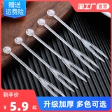 Многоцветная вилка для фруктов