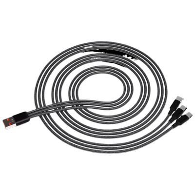 Typec多接口三合一快充数据线