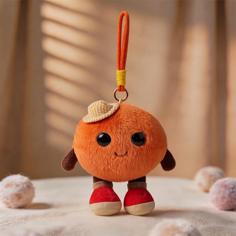 Ai Smart Cute Basketball Plush Doll Bag Pendant for Girls, Niche High-End Decorative Accessory