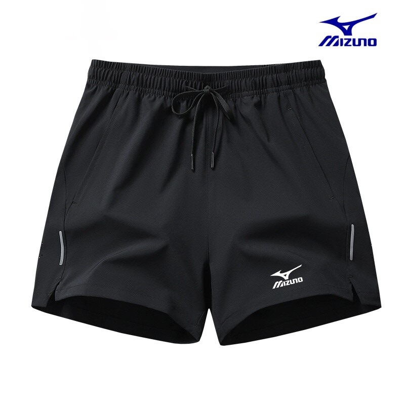 Mizuno Sports Quick-Drying Shorts Running Summer Thin Breathable Large Size Three-Quarter Pants for Men and Women Casual Blue Green Mizuno Sports Quick-Drying Shorts Running Summer Thin Breathable Large Size Three-Quarter Pants for Men and Women Casual Blue Green