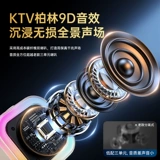 Микрофон аудио встроенный микрофон пение дома караоке беспроводной Bluetooth динамик караоке детский дом КТВ