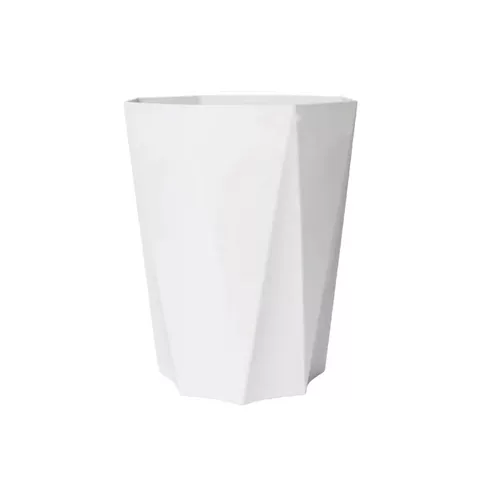 Дышащий прочный очень большой пластиковый белый цветочный горшок, увеличенная толщина, подарок на день рождения