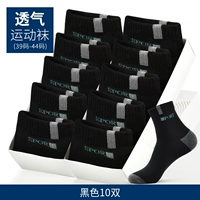 Осень и зима толстая [10 пар] черные 10 удвоений