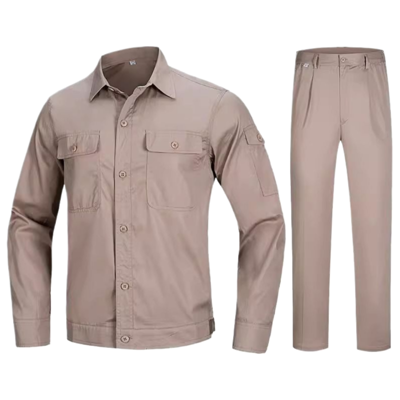 国家电网工作服男装夏季薄款纯棉电焊服电力焊工劳保服上衣男耐磨
