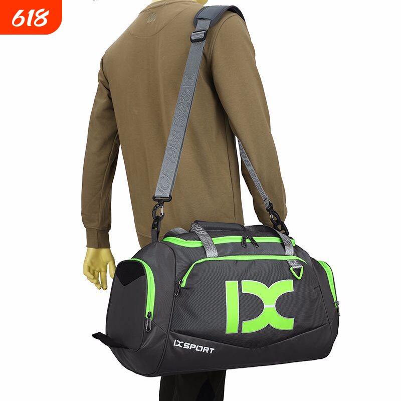 Sports bag, men's fitness bag, wet and dry separation training bag, luggage bag, handbag, women's trendy shoulder bag, backpack travel bag