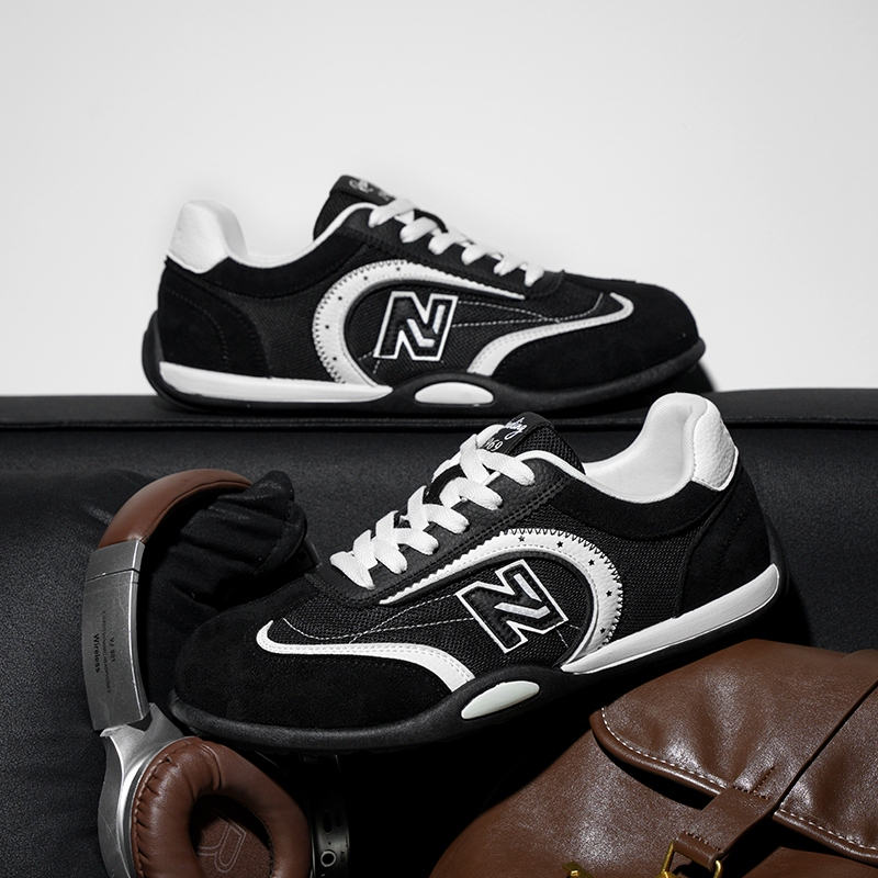 New Balance 2026 Summer Casual Mesh Breathable Shoes Trendy Fashion Men's Shoes Lightweight Comfortable German Training Sneakers
