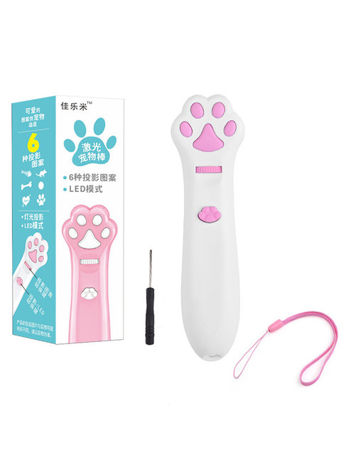 Jialemi Cat Funny Stick Toy ບັນເທົາຄວາມເບື່ອຫນ່າຍ Infrared Laser Light Cat Funny Pen Kitten ອຸປະກອນການບໍລິໂພກທາງດ້ານຮ່າງກາຍ