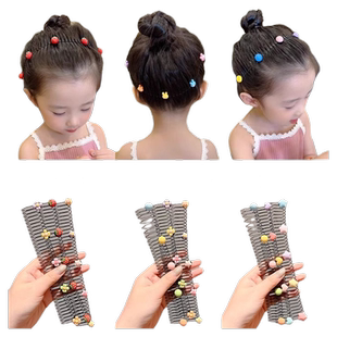 儿童碎发发箍拉拉发梳头箍倒插梳女童头饰发卡小女孩刘海发夹