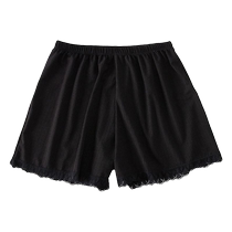 Safety pants anti-walking light Women Summer thin Lace Big Code Easy Hitting Bottom Shorts Home Sleeping Pants Ice Silk Lace