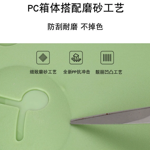 Портативный маленький ящик для хранения, косметичка, небольшая сумка, мультяшный чемодан, 14 дюймов, с медвежатами