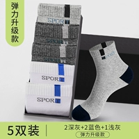 [Elastic Upgrade] 5 пары-2 темно-серого +2 синий +1 светло-серый