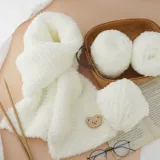 Коралловое полотенце, детский шарф ручной работы, плетеный набор материалов, «сделай сам»