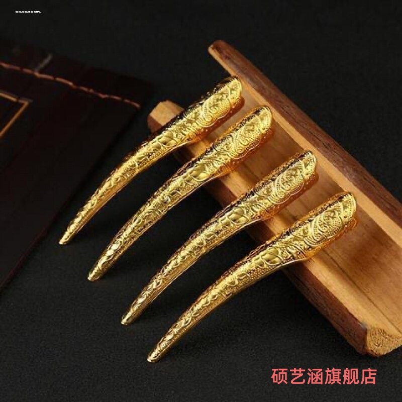 Armor-Style Nail Covers, Fake Long Nails in the Same Style as Ancient Costumes, for Empresses and Concubines of the Qing Dynasty, for Adults and Children Armor-Style Nail Covers, Fake Long Nails in the Same Style as Ancient Costumes, for Empresses and Concubines of the Qing Dynasty, for Adults and Children