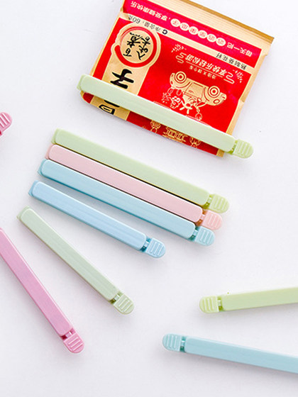 封口夹零食保鲜夹茶叶厨房食品袋子密封夹器塑料食物夹子神器防潮