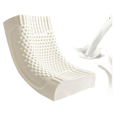 猫人泰国乳胶枕头家用单人橡胶枕芯记忆棉成人护颈椎助睡眠一对装