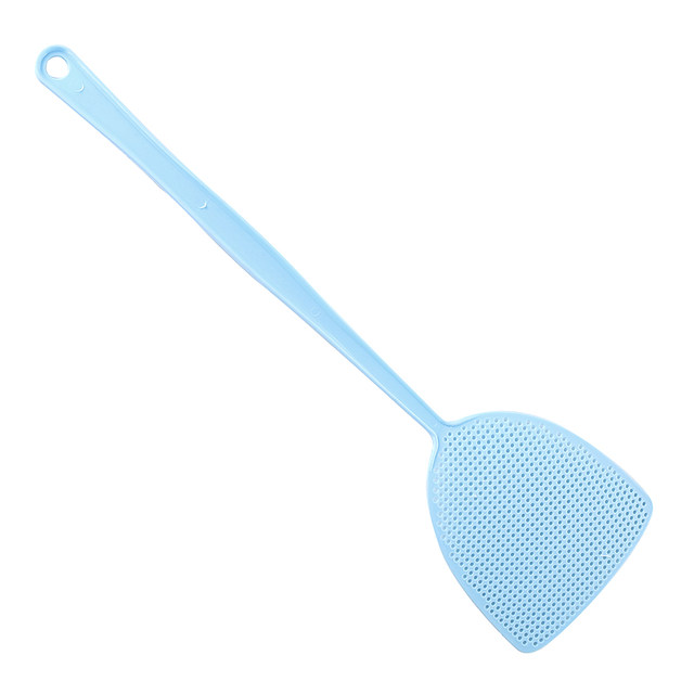 fly swatter ພາດສະຕິກບໍ່ rotten, ຂະຫນາດໃຫຍ່ຍາວແລະຫນາໃນຄົວເຮືອນຄູ່ມືການຂ້າຍຸງ swatter ເຮືອນຄົວ fly ຂ້າຈັບຍາວ