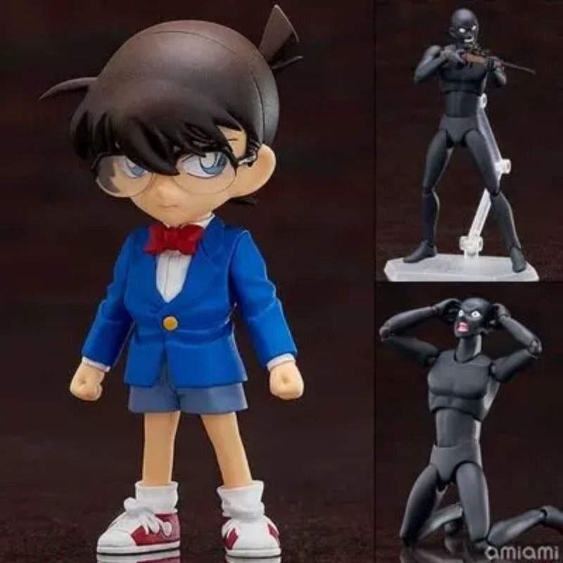 Detective Conan: Black-Clad Prisoner Action Figure Q-Version Nendoroid Gsc 878 Edogawa