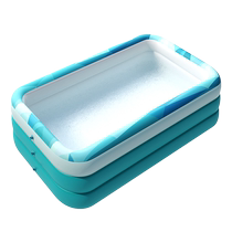 Bath bucket adult folding bath bucket childrens household bath bucket double couple self-inflating bathtub adult swimming