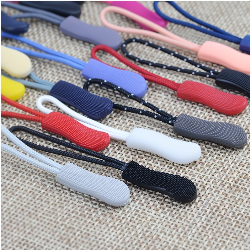 Detachable Zipper Pull Nylon Lanyard Puller Accessory for Backpack Travel Bag Zipper Pull Decoration Zipper Puller Tail Rope