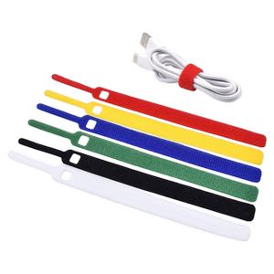 环大收纳电线理线器集线神器数据线理线带卷线束线扎带自粘魔术贴