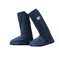 Rain shoe covers for outer wear non-slip mens rainproof shoe covers thickened wear-resistant rain boots womens water shoes foot covers for mountaineering and cycling