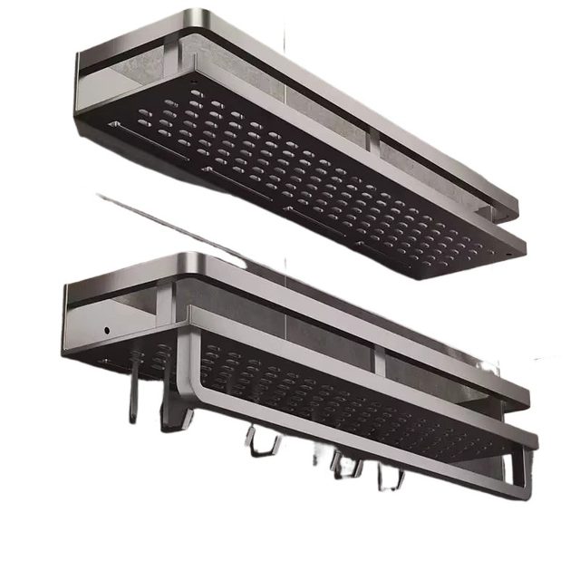 Bathroom storage rack without punching wall hanging toilet toilet toilet wash basin wall bathroom shower gel storage rack