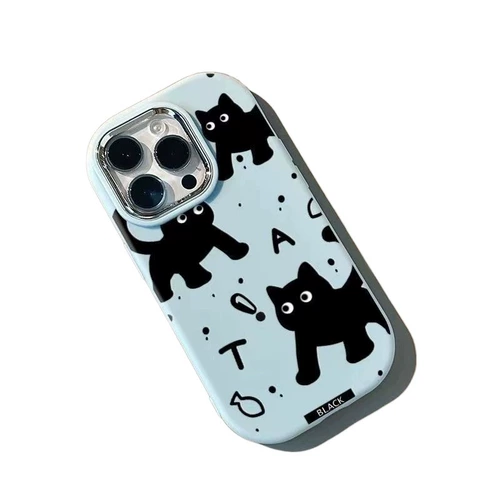 Apple, совместимый iPhone 15, чехол для телефона, милый металлический силиконовый защитный желтый iPhone13 Pro для влюбленных, 15promax, iphone, 14plus, pro12, защита при падении