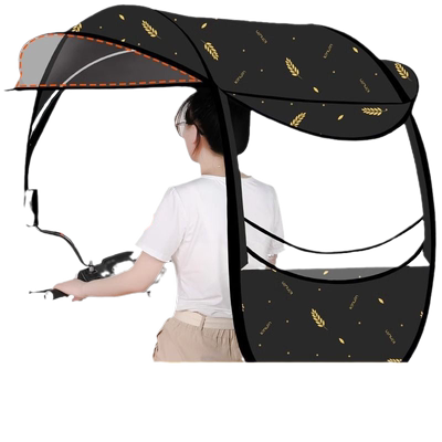 电动摩托车新款雨棚|千人收藏