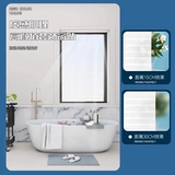 Стеклянная наклейка окна матовая прозрачность непрозрачно