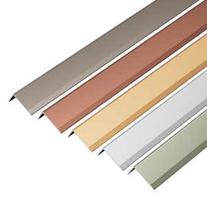 铝合金L型木地板收边条金属瓷砖收口条7字包边条压边条封边条防水