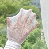 Летние тонкие детские носки для принцессы, кружевные гольфы, длина миди, средней длины