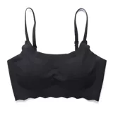 Шелковое тонкое нижнее белье, летний топ с чашечками, бюстгалтер