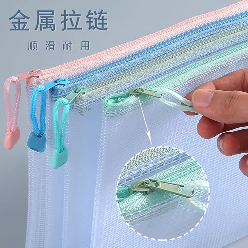 Водонепроницаемая система хранения для документов с молнией, оптовые продажи, увеличенная толщина