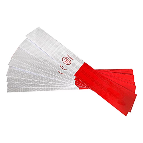 Светоотражающие полосы для грузовиков, наклейки на кузов автомобиля, специальная светоотражающая лента для автомобилей, светящаяся пленка, национальный стандарт безопасности в ночное время.