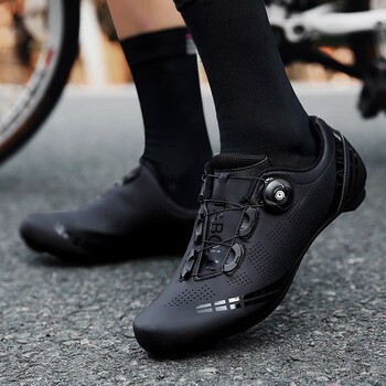Rock brothers lock-free cycling shoes road bike lock shoes hard-soled men's and women's breathable mountain bike dynamic cycling shoes