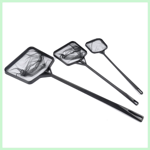 家用用品网兜鱼缸用具抄网鱼捞网专用方形捞鱼鱼网小鱼捞特大号