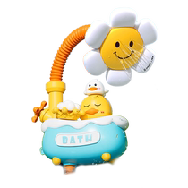 Baby Bath Salle de bains Little Yellow Duck Toy Baby Drama Water Shower Duck Spray Children Play Water Theorist Girl Boy