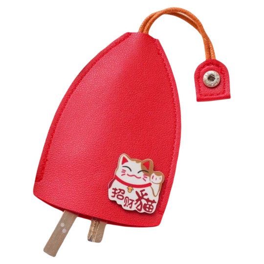 Ausziehbare Schlüsseltasche, Aufbewahrung, Mini-Schutzhülle, Herrentür, Damen-Auto, universal, niedlicher Cartoon-Autoschlüssel